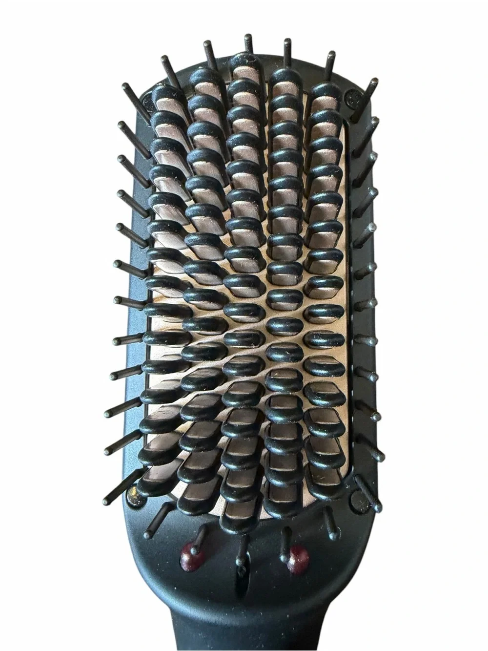 New Unused Nicebay Hair Straightener Brush Negative Ion Hair Straightening Brush